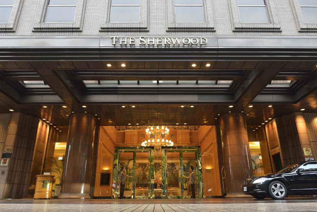 The Sherwood Taipé Exterior foto The entrance of The Sherwood